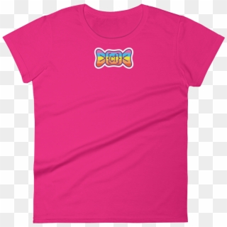 Women's Hot Pink - T-shirt, HD Png Download