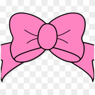Pink Bow Clipart - Pink Baby Bow Clipart, HD Png Download