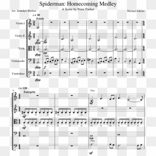 Homecoming Medley - Overture To Lucio Silla Sheet Music, HD Png Download