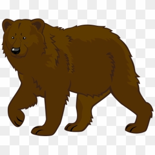 Brown Bear Png Clipart - Bear Clipart Transparent Background, Png Download