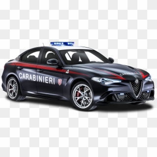 Police Car Png - Carabinieri Alfa Romeo, Transparent Png