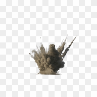 Flying, Dirt Explosion Transparent Png - Dirt Explosion Dust Png, Png Download