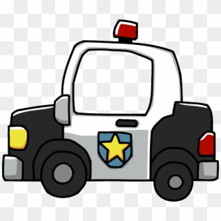 Police Car Clipart Png - Scribblenauts Unlimited Police Car, Transparent Png