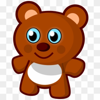 Grizzly Bear Clipart Catoon - Toy Clipart, HD Png Download