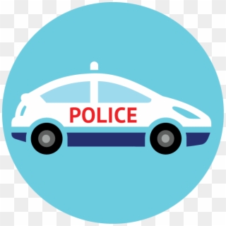 Policecarlocater - Police Car Icon Png, Transparent Png