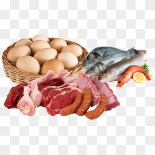 Meat Fish And Egg, HD Png Download