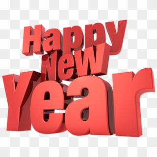 Happy New Year Text Png Hd, Transparent Png