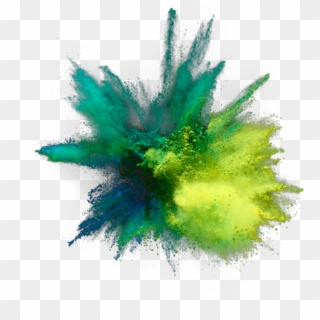 Colour Explosion Powder Green Freetoedit, HD Png Download