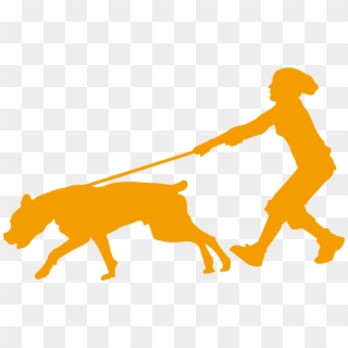 Silhouette Dog Walking At Getdrawings - Human Walking Silhouette Png, Transparent Png