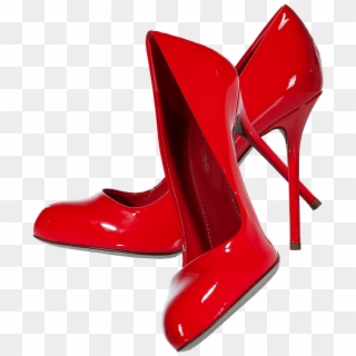 Clothes - Red High Heels Png, Transparent Png