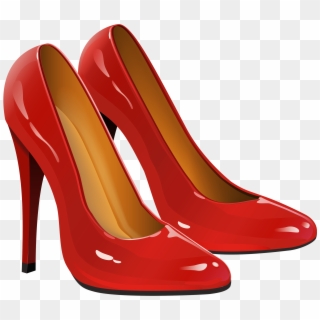 Red Heels Png Clipart - Red Heel Clip Art, Transparent Png