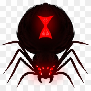 Artistichd Black Widow As A Giant Spider, HD Png Download