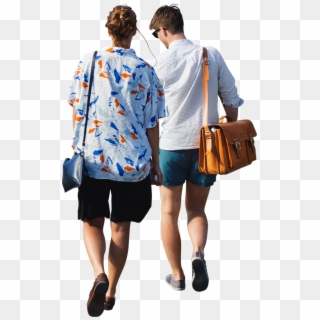 On An Island Png Image - Walking People Summer Png, Transparent Png