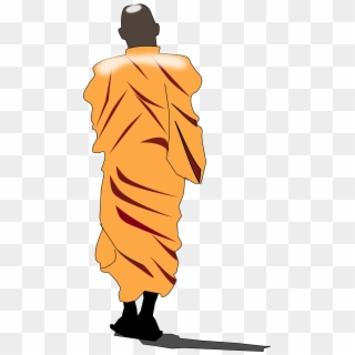 Clipart Transparent Library Monk Big Image Png - Monk Clipart, Png Download