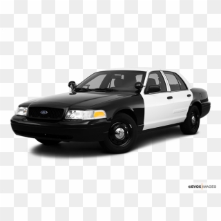 Black And White Ford Crown Victoria, HD Png Download