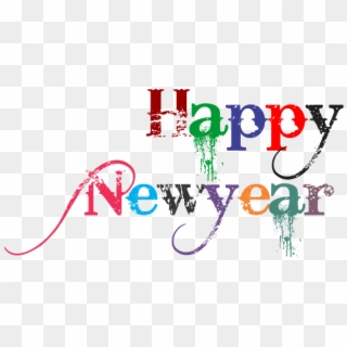 Happy New Year Png Transparent Images - Transparent Background Happy New Year, Png Download