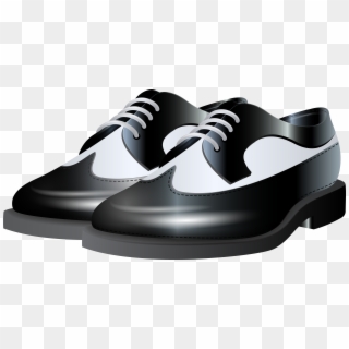 Black And White Shoes Ng Clip Art - Shoes Clipart Black And White Png, Transparent Png