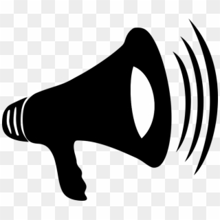 Image Of A Megaphone With Sound Coming Out Of It - Megaphone Png, Transparent Png