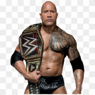 Wwe Superstar The Rock - Wwe The Rock Champion, HD Png Download