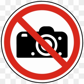No Photography Label - No Photography Signs, HD Png Download