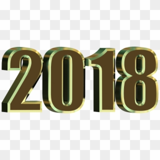 2018 New Year Png - Graphic Design, Transparent Png