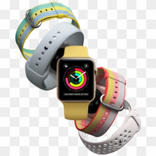 Get $70 Off Apple Watch Series 2 At Best Buy In Time - Apple Watch Series 3 Yellow, HD Png Download