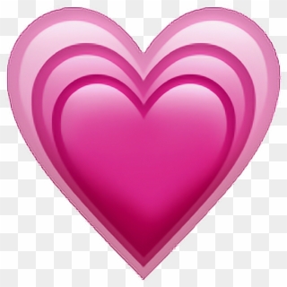 Heart Sticker - Iphone Heart Emoji Png, Transparent Png
