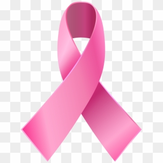 Pink Awareness Ribbon Png Clip Art - Breast Cancer Awareness Ribbon Png, Transparent Png
