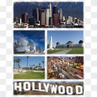 Te-collage Los Angeles - Hollywood Sign, HD Png Download