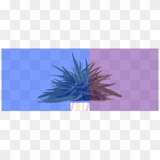 Blue Purple Banner - Cannabis, HD Png Download