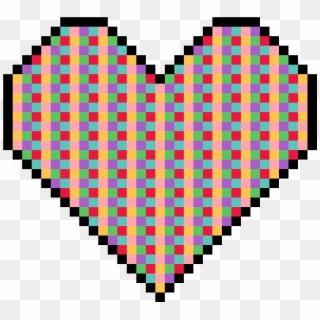 Pixel Art Heart - Pixel Art Cute Emoji, HD Png Download
