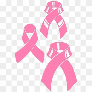Pink Ribbon Awareness Ribbon Breast Cancer - Free Pink Ribbon Vector, HD Png Download
