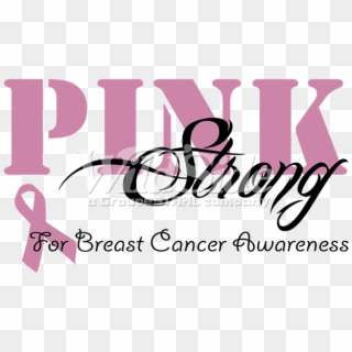 Pink Strong For Breast Cancer Awareness - Epic Fail Png, Transparent Png