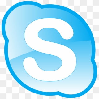 File - Skype-icon - Skype Logo Black Background, HD Png Download