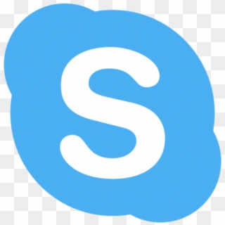 Skype Clipart Skype Logo - Illustration, HD Png Download