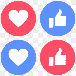 Download Icons Like Love Facebook Svg Eps Png Psd Ai - Emoticones De Facebook Png, Transparent Png