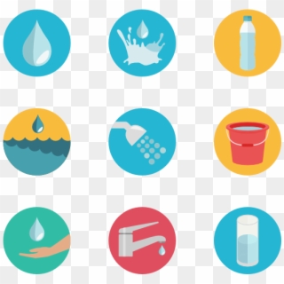 Water - Water Vector Icon Png, Transparent Png