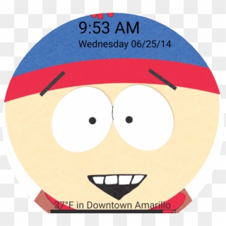 Southpark Stan Watch Face Preview, HD Png Download