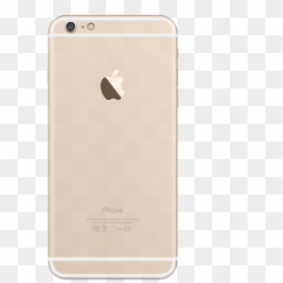 Iphone 6 Plus Gold Back - Iphone, HD Png Download