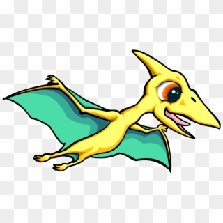 Baby Pteranodon Pterosaurs Dinosaur Pterodactyl - Free Pterodactyl Clipart, HD Png Download
