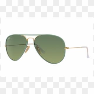 Ray Ban Aviator Blue Frame Png - Ray-ban Aviator Full Color, Transparent Png