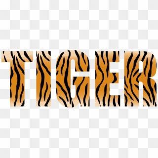Typography Tiger, HD Png Download