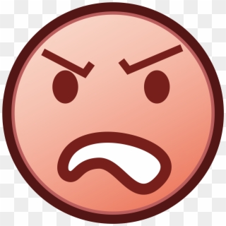Angry Emoji Png Free Download - Png Emojis Mad Face, Transparent Png