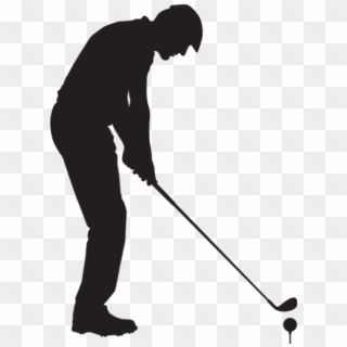 Free Png Man Playing Golf Silhouette Png - Man Golf Clip Art, Transparent Png