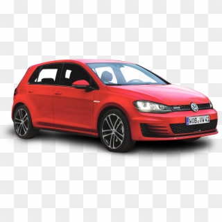 Red Volkswagen Golf Gtd Car Png Image - I20 Dual Tone Colour, Transparent Png