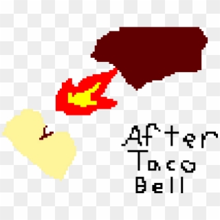 After Taco Bell - Illustration, HD Png Download