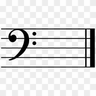 Treble Clef Staff Png - Bass Clef G Note, Transparent Png