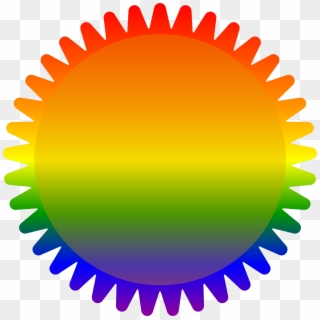 This Free Icons Png Design Of Rainbow Seal, Transparent Png
