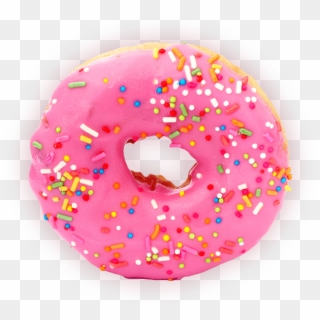 Rose Donut With Topping - Popsocket Donut, HD Png Download