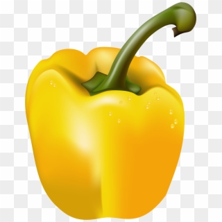 Transparent Yellow Pepper Png Clipart Picture - Pepper Clipart Transparent Background, Png Download